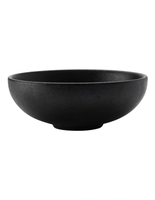 Maxwell & Williams Caviar 11x4cm Coupe Bowl Black -Homeware Haven Shop