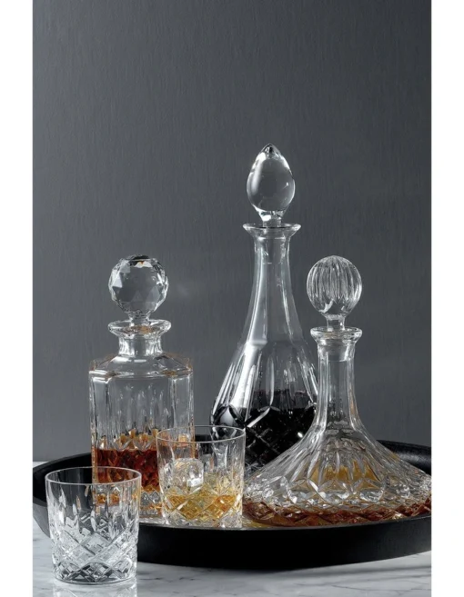 Royal Doulton Highclere Square Spirit Decanter -Homeware Haven Shop