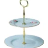 Polka 2 Tier Cake Stand Blue -Homeware Haven Shop 503428330 1 720x928