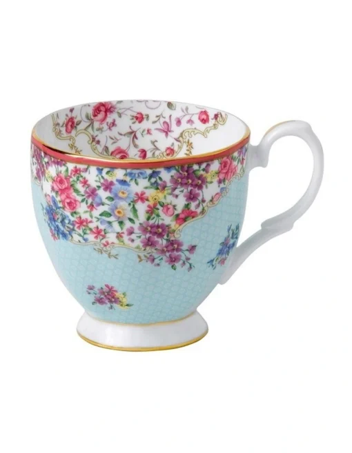 Candy Sitting Pretty300ml Mug Blue Multicolour -Homeware Haven Shop