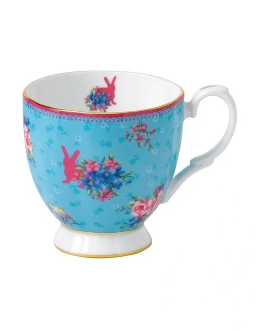 Candy Honey Bunny 300ml Mug Blue -Homeware Haven Shop