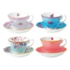 Candy Set Of 4 Teacups & Saucers -Homeware Haven Shop 503441020 1 720x928