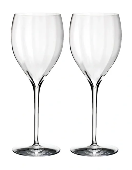 Waterford Elegance Optic Crisp White Pair -Homeware Haven Shop