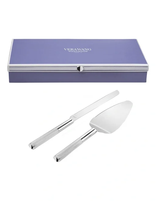 Wedgwood Vera Love Always Knife & Server Set -Homeware Haven Shop