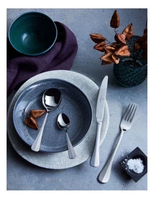 Baguette 42 Piece Cutlery Set In Stainless Steel -Homeware Haven Shop