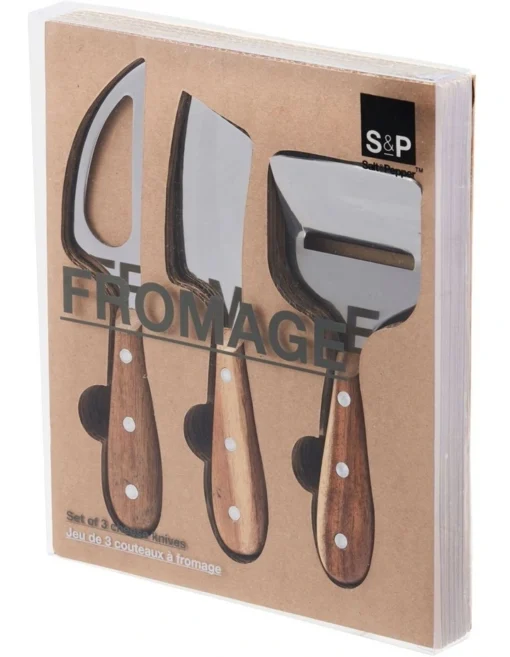 Fromage 3 Piece Cheese Knife Set -Homeware Haven Shop