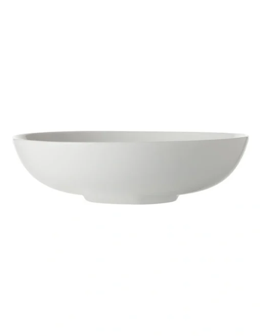 Maxwell & Williams White Basics 18.5cm Coupe Shallow Bowl -Homeware Haven Shop