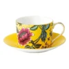 Wedgwood Wonderlust Tonquin Teacup Saucer Yellow -Homeware Haven Shop 599696290 1 720x928