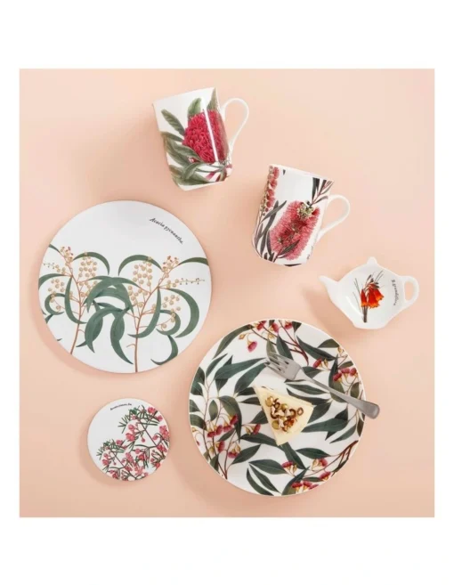 Maxwell & Williams Royal Botanic Garden Bottlebrush 300ml Mug Gift Boxed Mixed Colour -Homeware Haven Shop