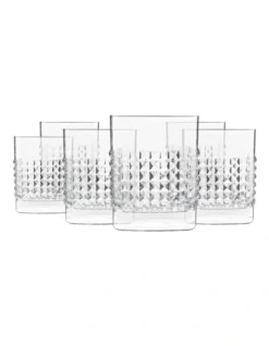 Luigi Bormioli Elixir 380ml Double Old Fashioned Set Of 6 -Homeware Haven Shop 616444030 3 720x928