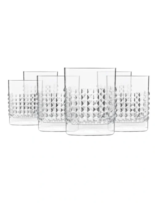 Luigi Bormioli Elixir 380ml Double Old Fashioned Set Of 6 -Homeware Haven Shop