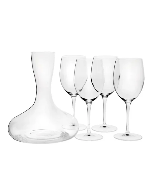 Luigi Bormioli Royale 5pc Decanter Set -Homeware Haven Shop