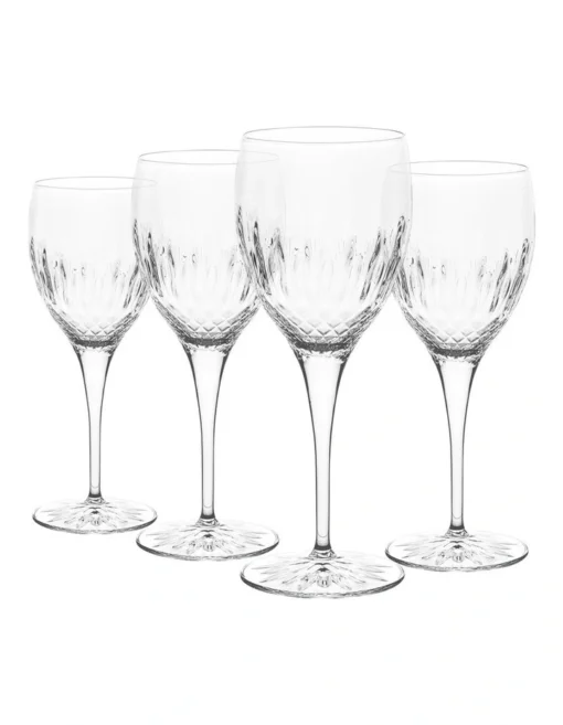 Luigi Bormioli Diamante Set Of 4 380ml Riesling -Homeware Haven Shop