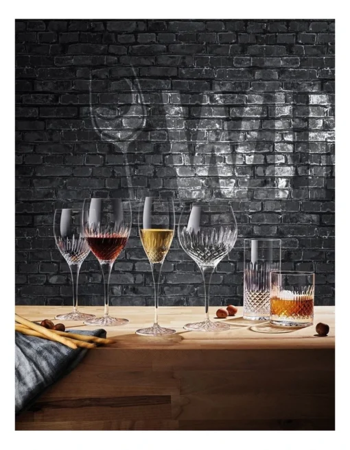 Luigi Bormioli Set Of 4 650ml Diamante Gin -Homeware Haven Shop