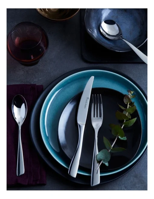 Soho 24 Piece Cutlery Set In Stainless Steel -Homeware Haven Shop