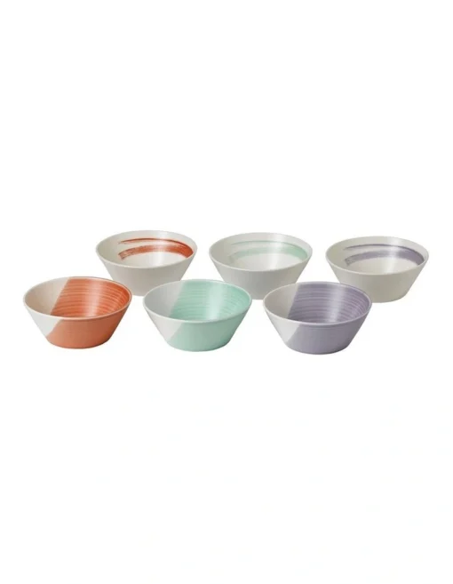 Royal Doulton 1815 BOLD 16cm Set Of 6 Cereal Bowls -Homeware Haven Shop