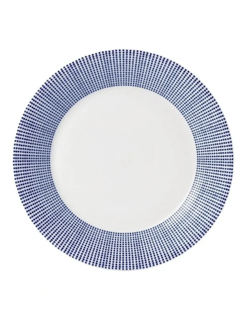 Royal Doulton Pacific Dots 23.5cm Side Plate White/Blue -Homeware Haven Shop