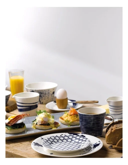 Royal Doulton Pacific Texture Mug Blue/White -Homeware Haven Shop