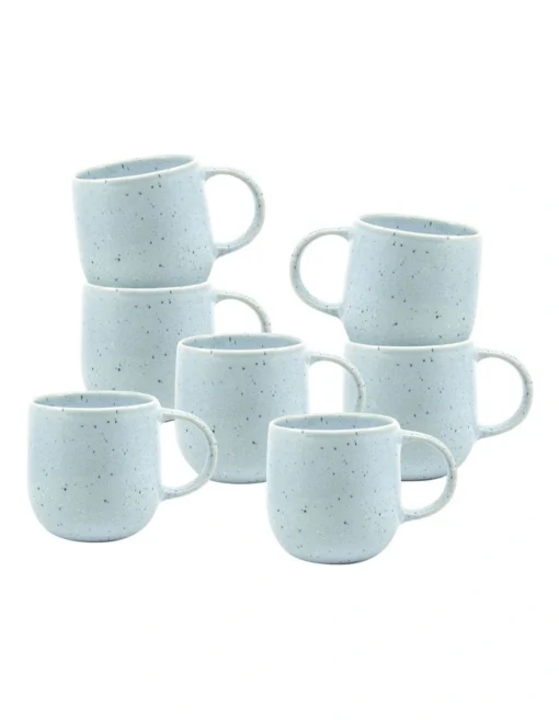 NAOKO Mug 380ml Mist Set Of 6 -Homeware Haven Shop