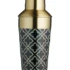 Art Deco Gift Boxed 650ml Cocktail Shaker Silver -Homeware Haven Shop 781452820 1 720x928