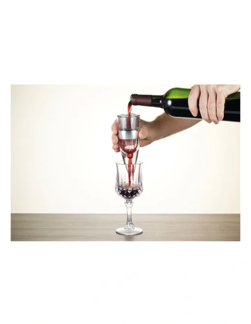 Gift Boxed Wine Aerator Silver -Homeware Haven Shop
