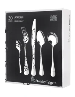 Cambridge 30 Piece Cutlery Set In Stainless Steel -Homeware Haven Shop 786812680 5 1 720x928