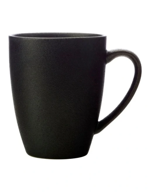 Maxwell & Williams Caviar 400ml Coupe Mug Black -Homeware Haven Shop