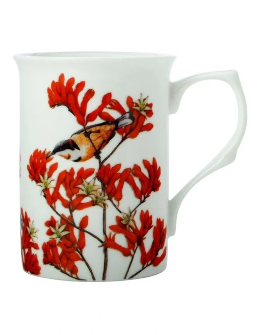 Maxwell & Williams Botanic Gardens Victoria Garden Friends 300ml Spinebill Mug Gift Boxed White -Homeware Haven Shop
