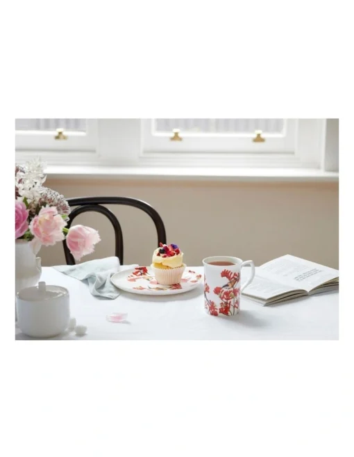 Maxwell & Williams Botanic Gardens Victoria Garden Friends 300ml Spinebill Mug Gift Boxed White -Homeware Haven Shop