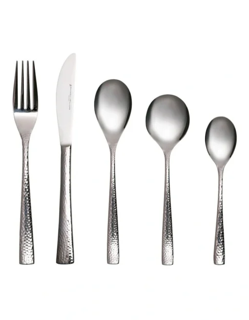 Maxwell & Williams Wayland Hammered Cutlery Set 36 Piece Gift Boxed -Homeware Haven Shop