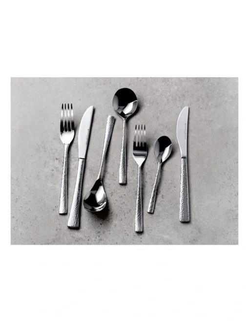 Maxwell & Williams Wayland Hammered Cutlery Set 36 Piece Gift Boxed -Homeware Haven Shop