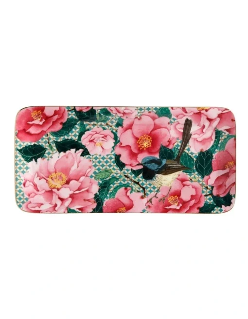 Maxwell & Williams Teas & C's Silk Road 25x12cm Rectangle Platter Gift Boxed Aqua -Homeware Haven Shop