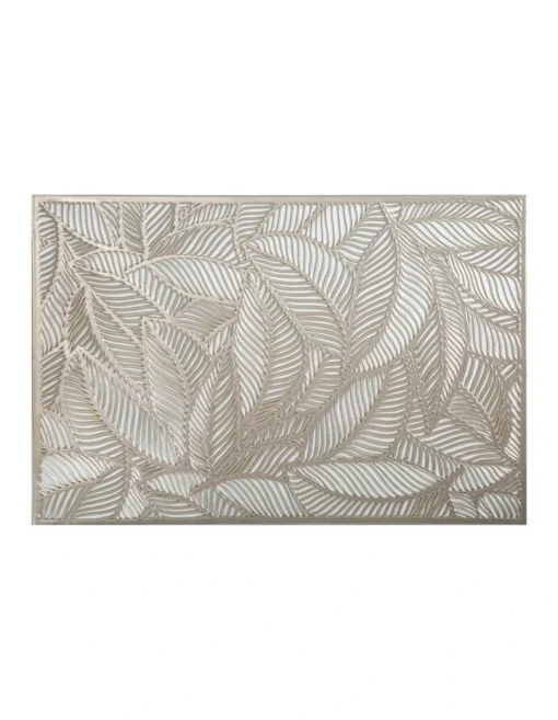 Maxwell & Williams Table Accents 45x30cm Leaf Cut-Out Placemat Gold -Homeware Haven Shop