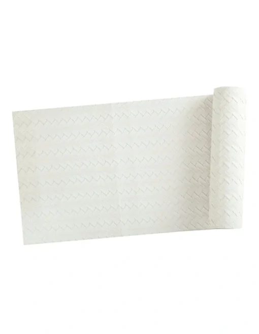 Maxwell & Williams Plait Leather Look 30x150cm Table Runner Ivory -Homeware Haven Shop