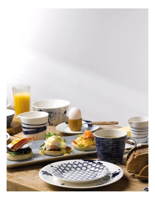 Royal Doulton Pacific 400ml Set Of 6 Mixed Mugs Multicolour Blues -Homeware Haven Shop