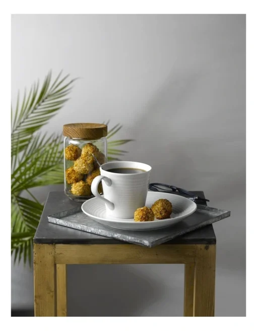 Royal Doulton Gordon Ramsay Maze 22cm Plate Light Grey -Homeware Haven Shop