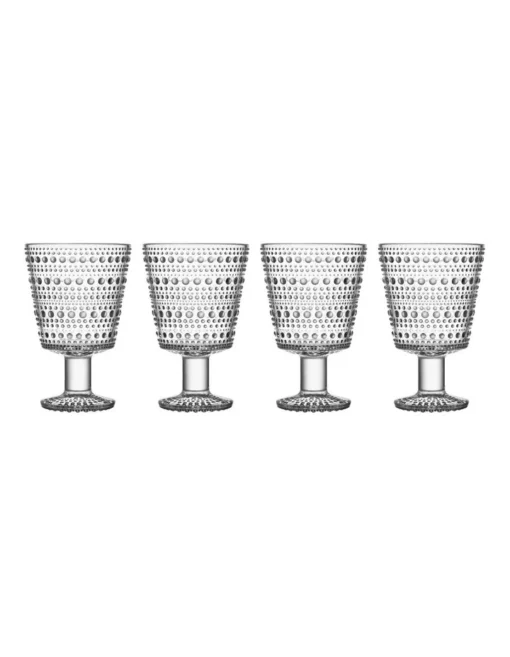 Iittala Kastehelmi Set Of 4 Universal Glass Clear -Homeware Haven Shop