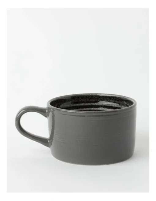 Esperance 430ml Soup Mug Charcoal -Homeware Haven Shop