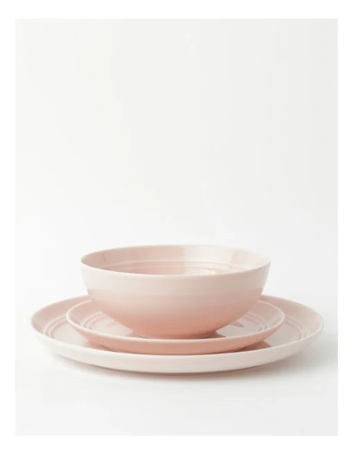 Heritage Avenue 12pc Dinner Set Pink -Homeware Haven Shop