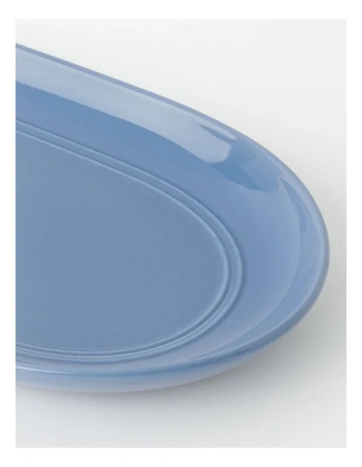 Heritage Avenue Oval Platter Blue -Homeware Haven Shop