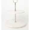 Heritage Marble 30cm 2 Tier Cake Plate -Homeware Haven Shop 800015860 1 720x928