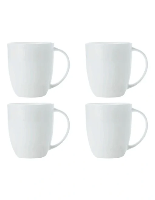 Maxwell & Williams Cashmere Coupe Mug 420ML Set Of 4 -Homeware Haven Shop