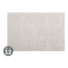 Maxwell & Williams Placemat 45x30cm White Squares Set Of 12 -Homeware Haven Shop 800758720 1 720x928