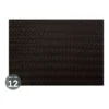 Maxwell & Williams Table Accents Leather Look Placemat 43x30cm Black Plait Set Of 12 -Homeware Haven Shop 800760070 1 720x928