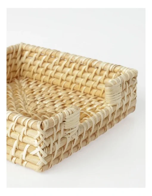 Rattan Napkin Holder -Homeware Haven Shop