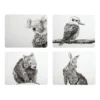 Maxwell & Williams Marini Ferlazzo Animals Of Australia 34x26.5cm Set Of 4 Gift Boxed Cork Back Placemat -Homeware Haven Shop 814044070 1 720x928
