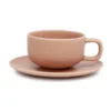 Hue 200ml Tea Cup & Saucer Set Blush -Homeware Haven Shop 815942080 1 720x928