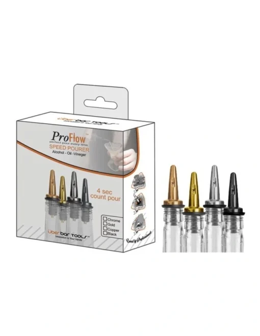 Proflow Pack Black (4 Pce) (W/ Snap-On Protector/Mesaures) -Homeware Haven Shop