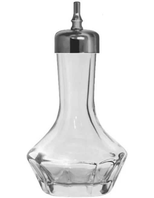 Bitters Bottle 30 Ml Chrome Set Of 2 -Homeware Haven Shop