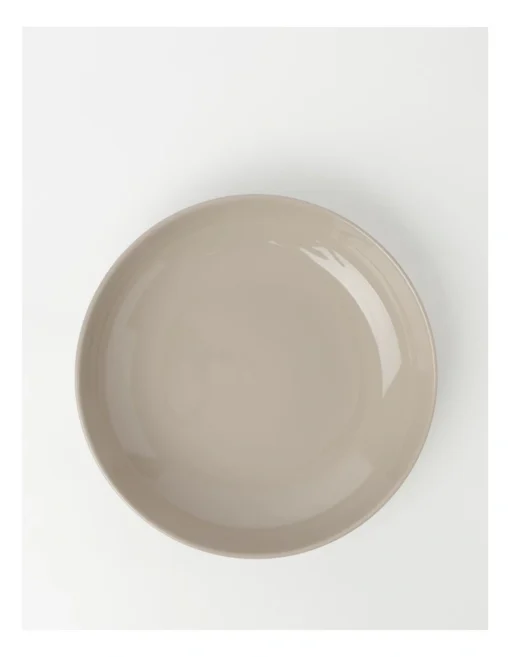 Heritage Avenue Shallow Serving Bowl Taupe -Homeware Haven Shop